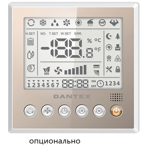 Кассетный кондиционер Dantex CITY RK-18UHTN/RK-18HTNE-W