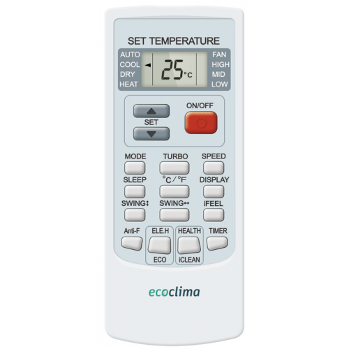 Кондиционер Ecoclima Frost Line ECW/I-AX07/FB-4R1 / EC/I-AX07/F-4R1