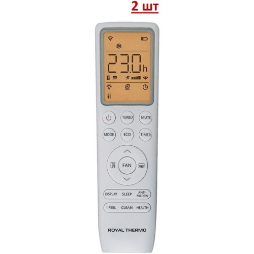 Внешний блок мульти сплит-системы на 2 комнаты Royal Thermo RTFMO-14H2N8/RTFMI-07HN8/white*2