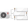 Мульти сплит-система на 3 комнаты Royal Thermo RTFMO-27HN8/RTFMI-09HN8/white*3