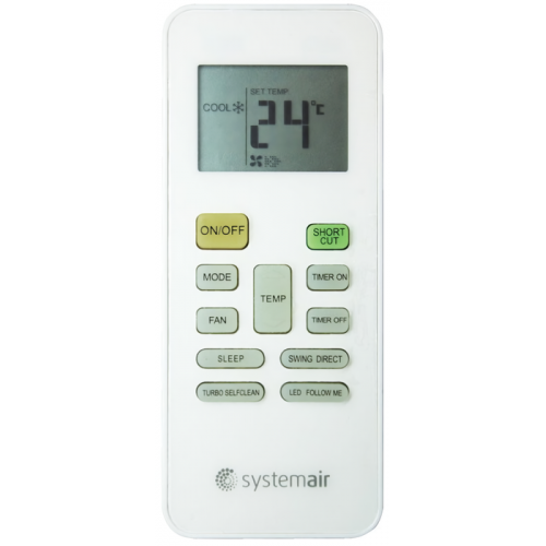 Кондиционер Systemair Sysplit Wall Smart 24 V2 EVO HP Q